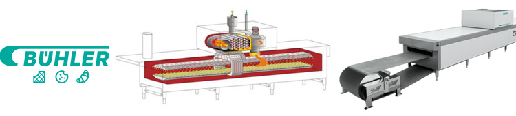 Four tunnel à convection indirecte (IFC) de Bühler